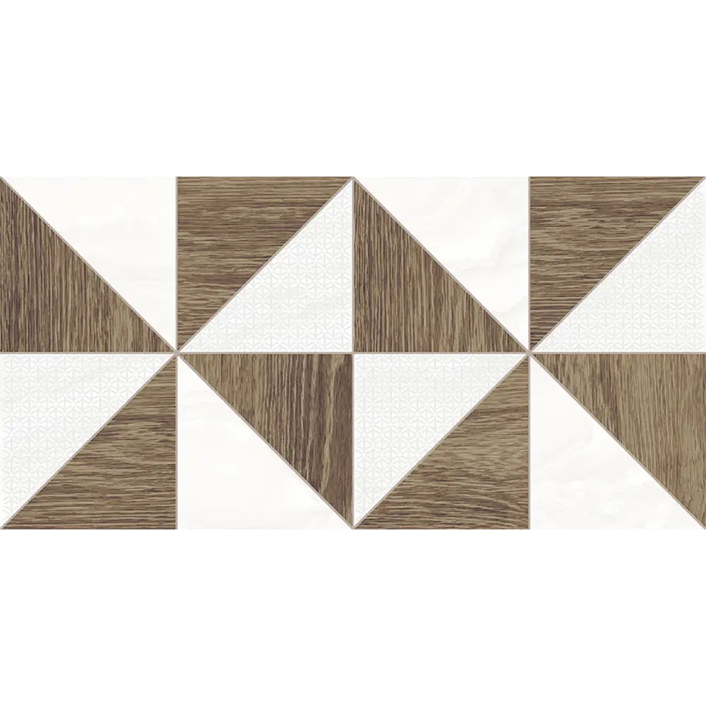 Фото 4 Настенная плитка Laparet Mania Anais х9999281802 25x50см полированный бежевый