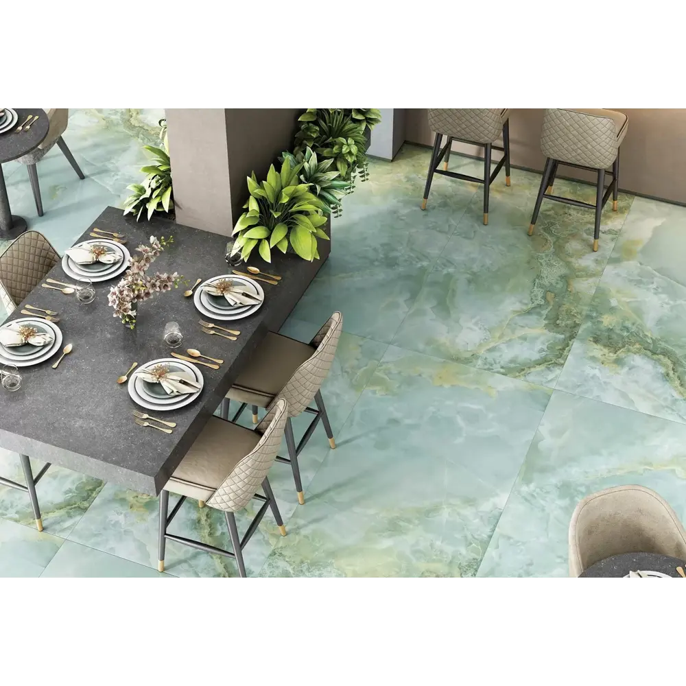 Фото 2 Керамогранит ColorTile Onyx verde RP-139251 60x120см 1.44 м² цвет зеленый Фото 2 Керамогранит ColorTile Onyx verde RP-139251 60x120см 1.44 м² цвет зеленый