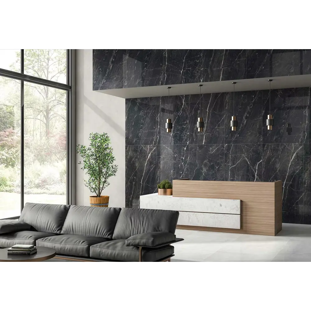 Фото 2 Керамогранит Colortile Evolic nero RP-145032 60x120см 1.44 м² цвет черный, цена за упаковку Фото 2 Керамогранит Colortile Evolic nero RP-145032 60x120см 1.44 м² цвет черный, цена за упаковку