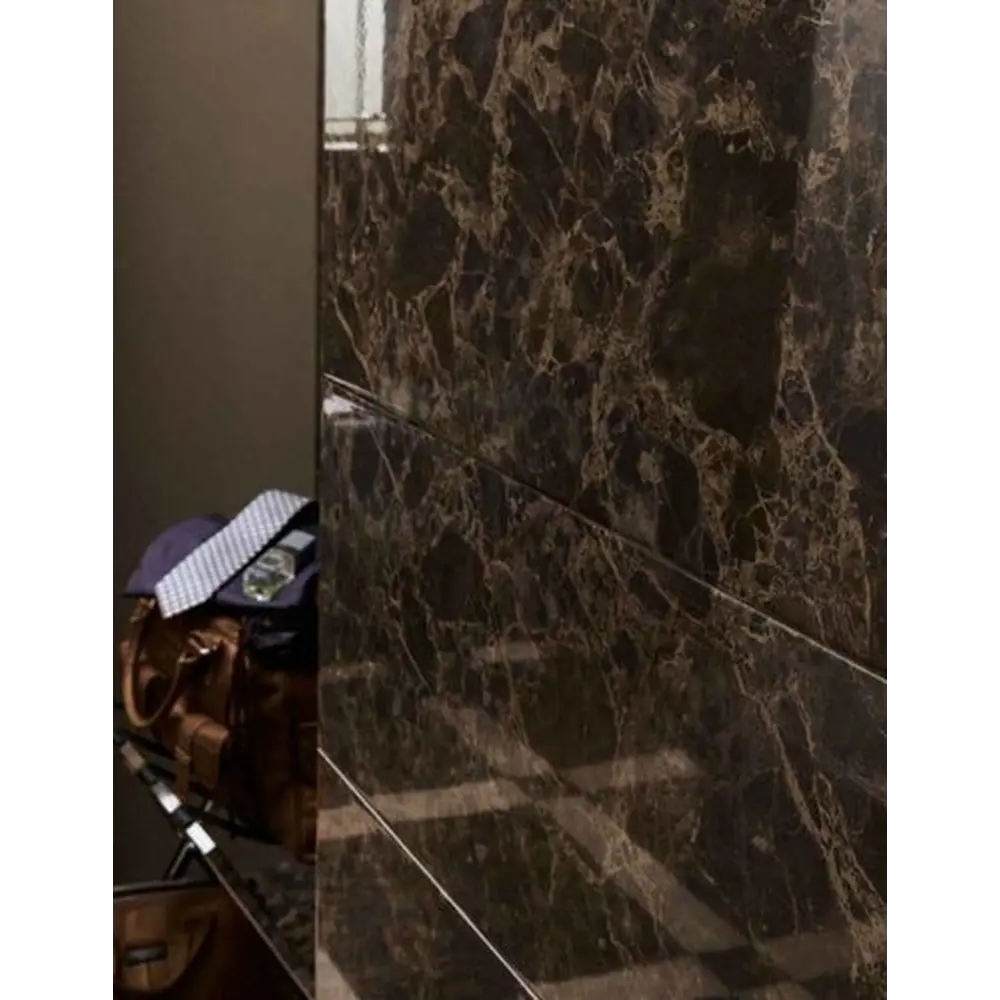 Фото 3 Керамогранит Италон Элит уолл проджект 600010000414 25x75см 1.125 м² цвет черный/коричневый, цена за упаковку