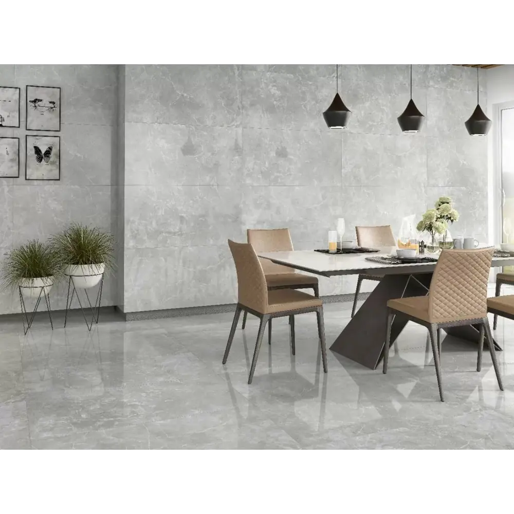 Фото 2 Керамогранит Velsaa Gris Selection Grigo Grey RP-91891 60x120см 1.44 м² цвет серый, цена за упаковку Фото 2 Керамогранит Velsaa Gris Selection Grigo Grey RP-91891 60x120см 1.44 м² цвет серый, цена за упаковку