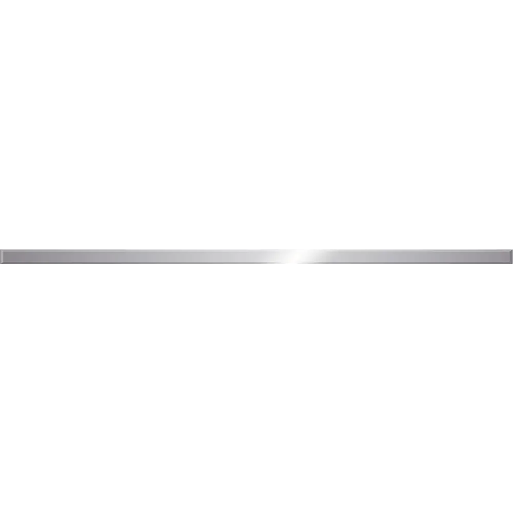 Фото Бордюр Eletto Stainless steel silver 837451008 без покрытия 2x70.9см цвет серый