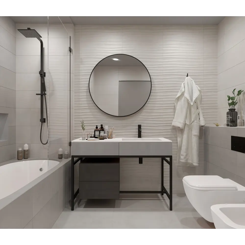 Фото 4 Керамическая плитка Global tile Eco loft gt 10100001350 25x60см 1.2 м2 цвет серый, цена за упаковку Фото 4 Керамическая плитка Global tile Eco loft gt 10100001350 25x60см 1.2 м2 цвет серый, цена за упаковку
