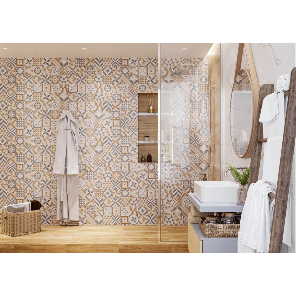 Фото 6 Керамическая плитка Global tile Marmaris gt GT129VG 25x50см 1.375 м2 цвет белый, цена за упаковку Фото 6 Керамическая плитка Global tile Marmaris gt GT129VG 25x50см 1.375 м2 цвет белый, цена за упаковку