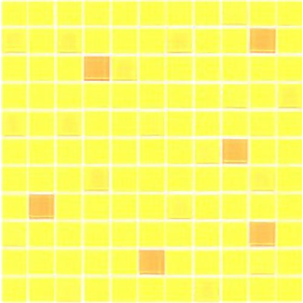 Фото Декоративная мозаика DECOR-MOSAIC MDF-13 30x30см цвет жёлтый