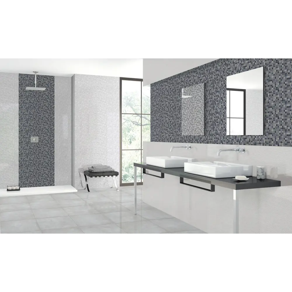 Фото 2 Плитка Emigres Glass blanco 25x75 25x75см 1.5 м² цвет бело-серый Фото 2 Плитка Emigres Glass blanco 25x75 25x75см 1.5 м² цвет бело-серый