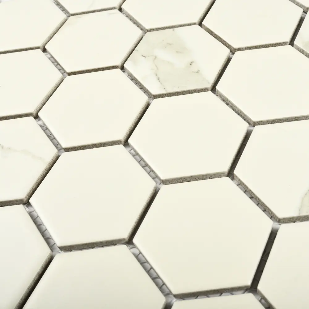 Фото 3 Мозаика Агат Carrara comb 6 керамика 27.90x26.80см цвет разноцветный Фото 3 Мозаика Агат Carrara comb 6 керамика 27.90x26.80см цвет разноцветный
