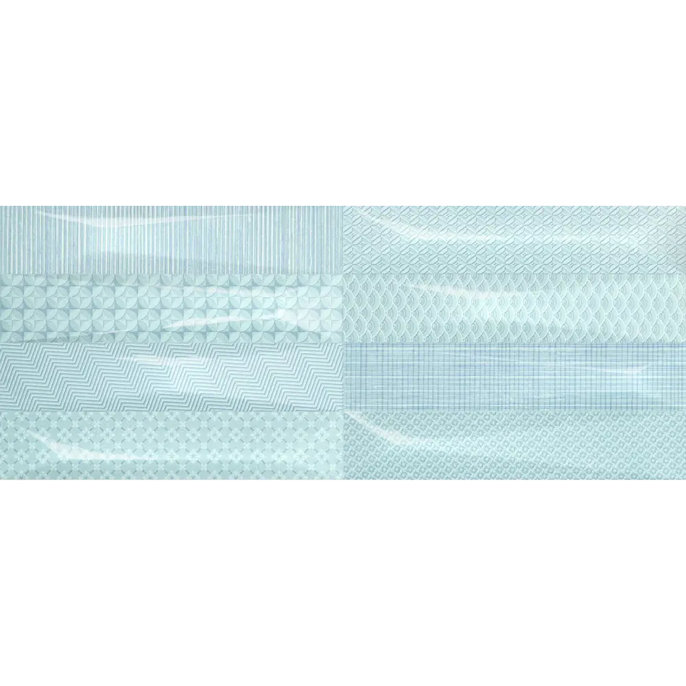 Фото Настенная плитка Ibero ceramics Intuition Evoke SKY 20x50см 1.1 м² цвет небесный, цена за упаковку Фото Настенная плитка Ibero ceramics Intuition Evoke SKY 20x50см 1.1 м² цвет небесный, цена за упаковку