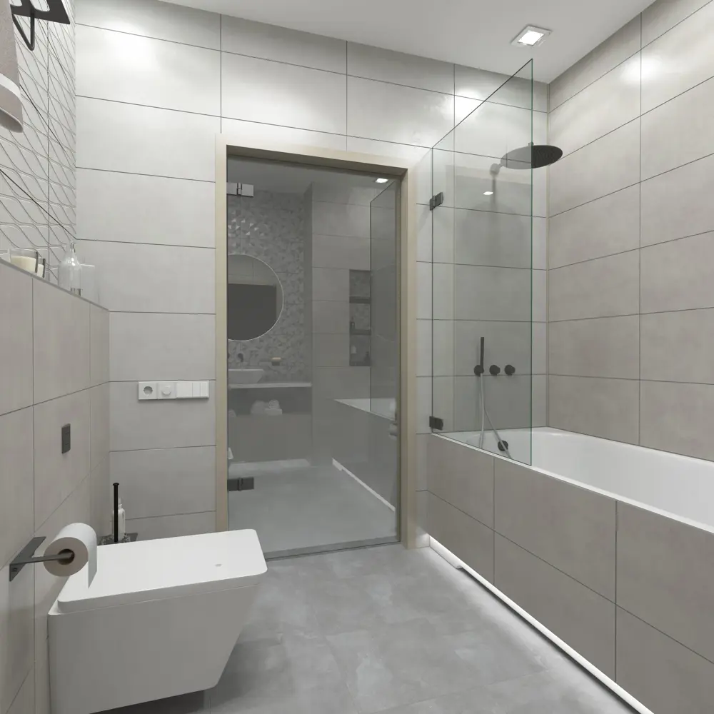 Фото 4 Плитка Kerlife Roma ORIGAMI GRIGIO 31.5x63см 1.59 м² цвет серый Фото 4 Плитка Kerlife Roma ORIGAMI GRIGIO 31.5x63см 1.59 м² цвет серый