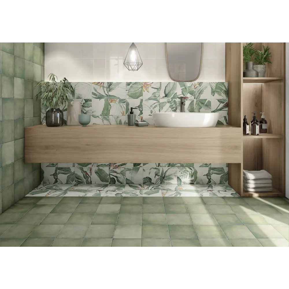 Фото 2 Керамогранит Mainzu Decor Spring Leaves 20x20см 1 м² цвет разноцветный, цена за упаковку Фото 2 Керамогранит Mainzu Decor Spring Leaves 20x20см 1 м² цвет разноцветный, цена за упаковку