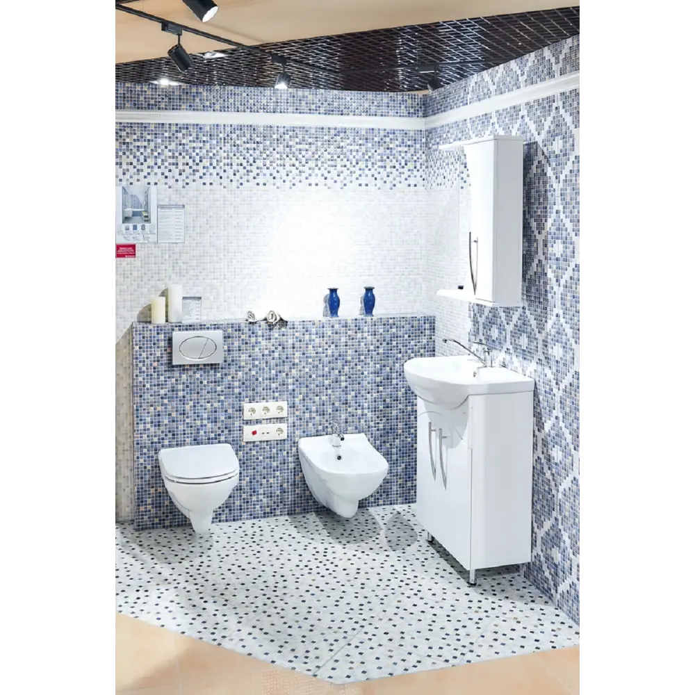 Фото 3 Керамогранит Керамин Гламур CDB00010316 74 40x40см 1.76 м² цвет белый Фото 3 Керамогранит Керамин Гламур CDB00010316 74 40x40см 1.76 м² цвет белый