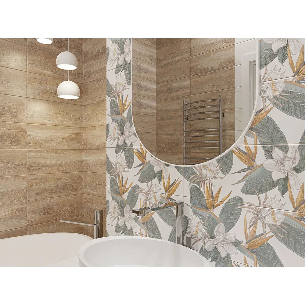 Фото 7 Плитка Azori Calacatta ivori 509571101 20.1x50.5см 1.52 м² цвет коричневый, цена за упаковку Фото 7 Плитка Azori Calacatta ivori 509571101 20.1x50.5см 1.52 м² цвет коричневый, цена за упаковку