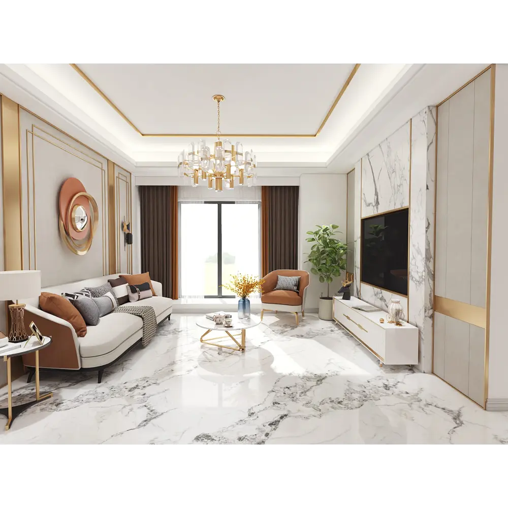 Фото 4 Керамическая плитка Basconi home BHW-0035-5 60x120см 2.16 м² цвет белый, цена за упаковку Фото 4 Керамическая плитка Basconi home BHW-0035-5 60x120см 2.16 м² цвет белый, цена за упаковку