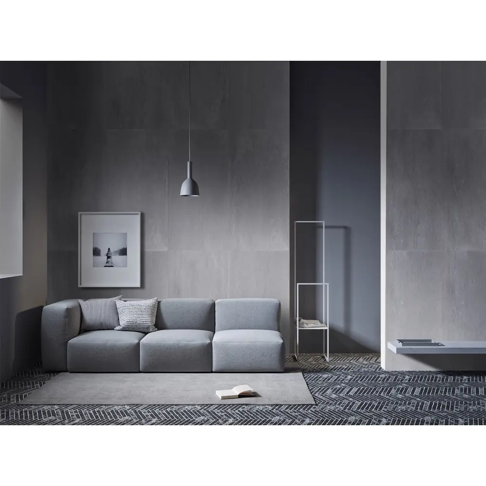 Фото 4 Керамическая плитка Basconi home BHW-0013 60x120см 1.44 м² цвет серый, серебристый, цена за упаковку Фото 4 Керамическая плитка Basconi home BHW-0013 60x120см 1.44 м² цвет серый, серебристый, цена за упаковку
