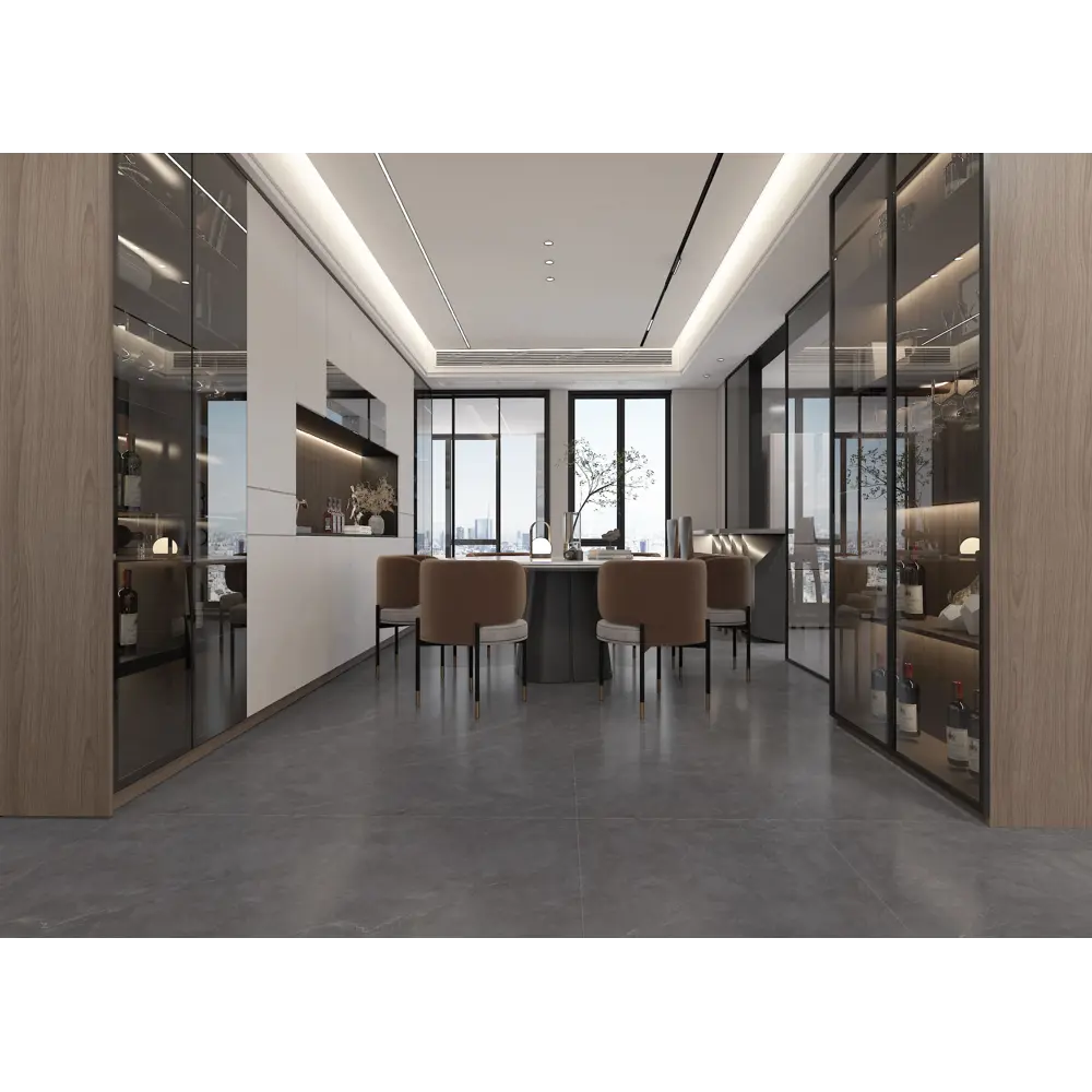 Фото 3 Керамическая плитка Basconi home BHW-0024 60x120см 1.44 м² цвет серый, серебристый, цена за упаковку Фото 3 Керамическая плитка Basconi home BHW-0024 60x120см 1.44 м² цвет серый, серебристый, цена за упаковку