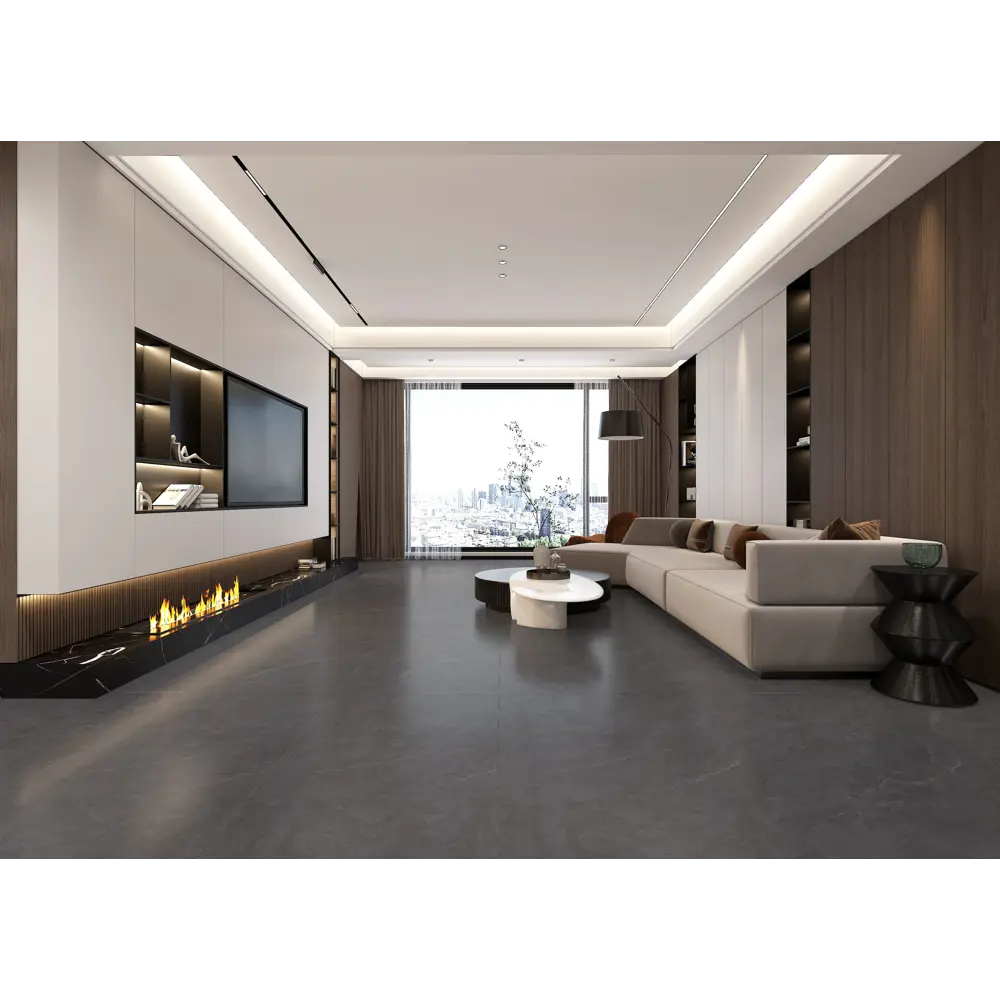 Фото 2 Керамическая плитка Basconi home BHW-0024 60x120см 1.44 м² цвет серый, серебристый, цена за упаковку Фото 2 Керамическая плитка Basconi home BHW-0024 60x120см 1.44 м² цвет серый, серебристый, цена за упаковку