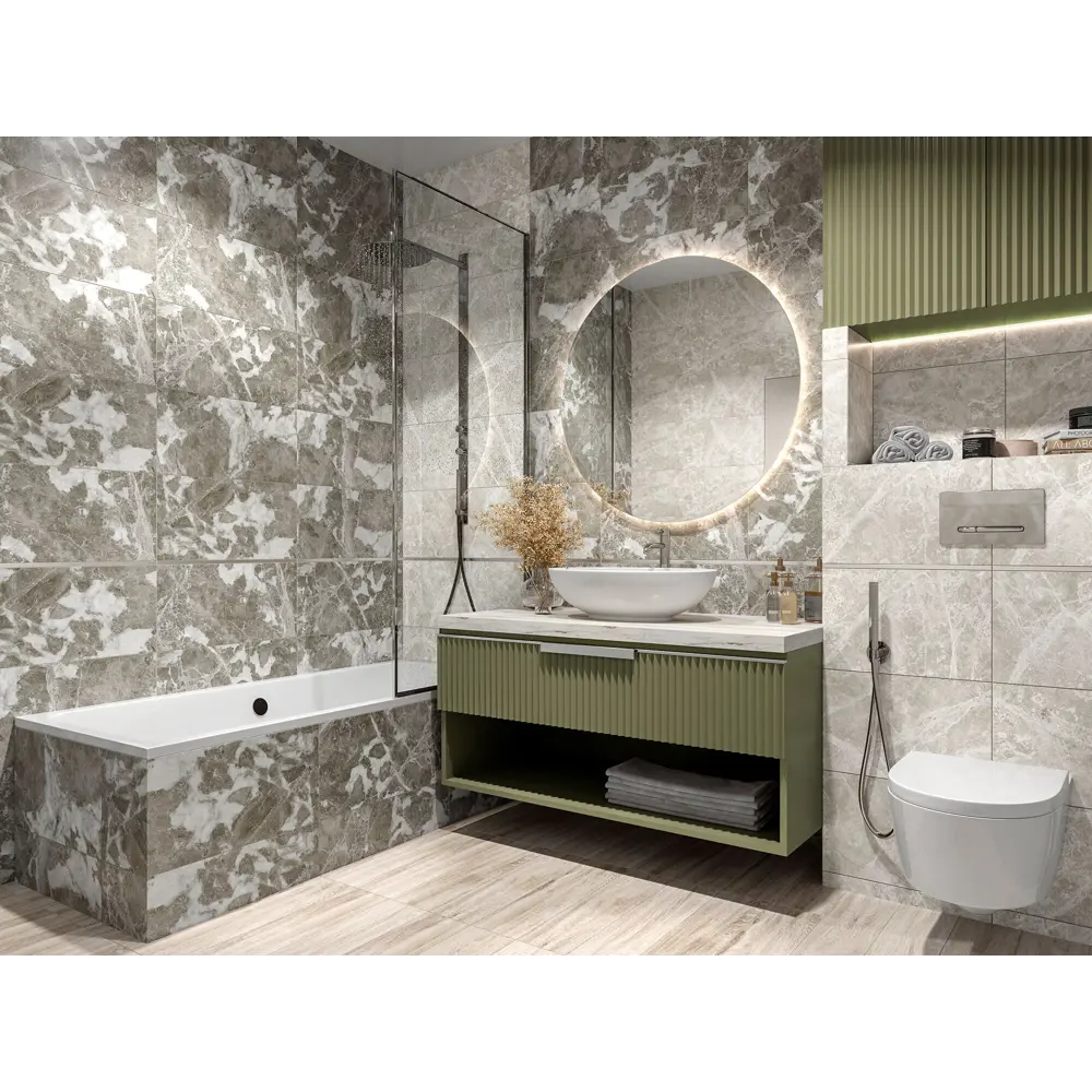 Фото 4 Керамическая плитка Global tile Action_gt GT210VG 30x60см 1.62 м² цвет серый, цена за упаковку Фото 4 Керамическая плитка Global tile Action_gt GT210VG 30x60см 1.62 м² цвет серый, цена за упаковку