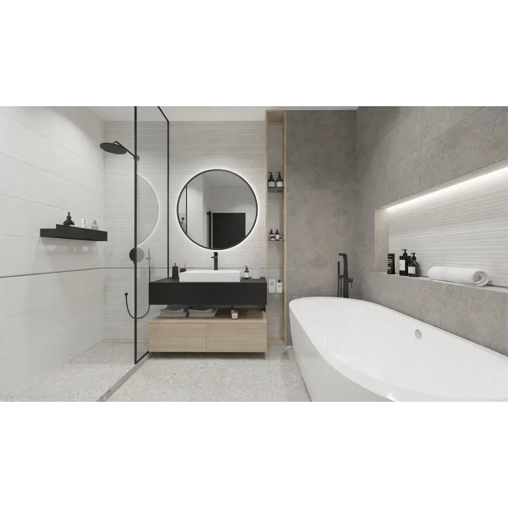 Фото 2 Керамическая плитка Global tile Sparkle GT158VG 30x60см 1.62 м² цвет темно-серый, цена за упаковку Фото 2 Керамическая плитка Global tile Sparkle GT158VG 30x60см 1.62 м² цвет темно-серый, цена за упаковку