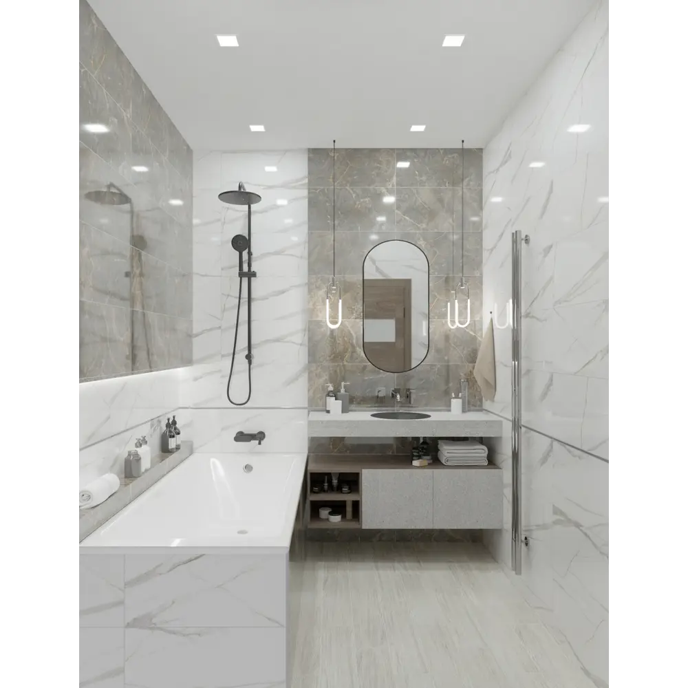 Фото Керамическая плитка Global tile Spring_gt GT197VG 30x60см 1.62 м² цвет белый, цена за упаковку Фото Керамическая плитка Global tile Spring_gt GT197VG 30x60см 1.62 м² цвет белый, цена за упаковку