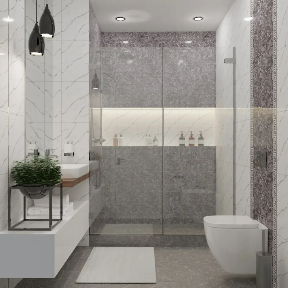 Фото 2 Керамическая плитка Тянь-шань 47655 30x45см 1.62 м² цвет белый, цена за упаковку Фото 2 Керамическая плитка Тянь-шань 47655 30x45см 1.62 м² цвет белый, цена за упаковку
