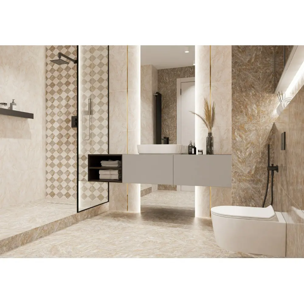 Фото 2 Керамическая плитка Тянь-шань 67899 30x60см 1.8 м² цвет бежевый Фото 2 Керамическая плитка Тянь-шань 67899 30x60см 1.8 м² цвет бежевый