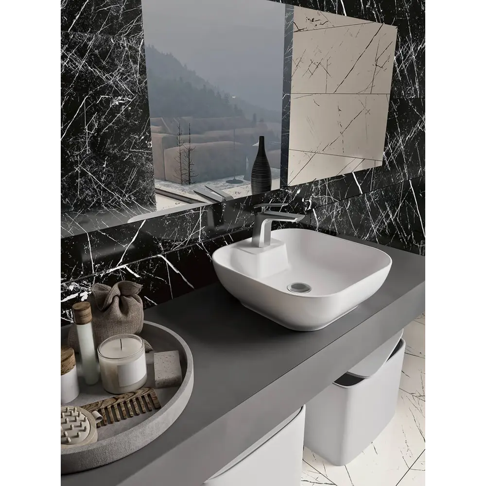 Фото 2 Керамическая плитка Bien Agatha White Rec Full Lap BIEN0009 60x120см 1.44 м² цвет белый, цена за упаковку Фото 2 Керамическая плитка Bien Agatha White Rec Full Lap BIEN0009 60x120см 1.44 м² цвет белый, цена за упаковку