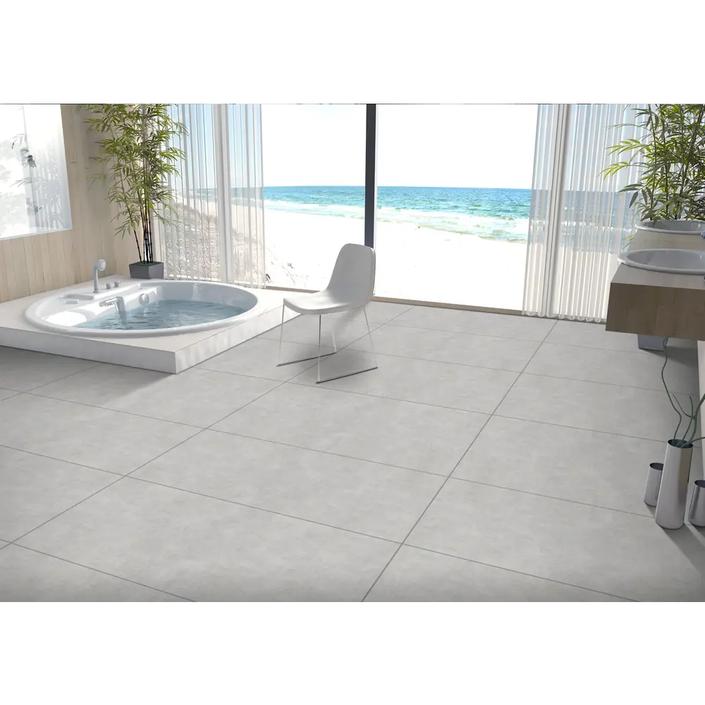 Фото Керамогранит One touch Silver 17273 60x120см 1.44 м² цвет светло-серый