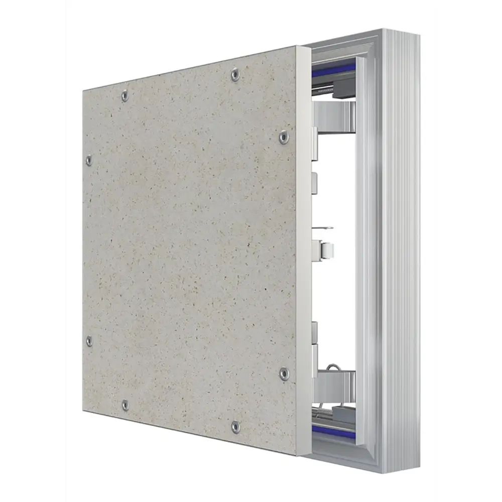 Фото Люк ревизионный Evecs D3030 Ceramo Optimum алюминий цвет серый 30x30см Фото Люк ревизионный Evecs D3030 Ceramo Optimum алюминий цвет серый 30x30см