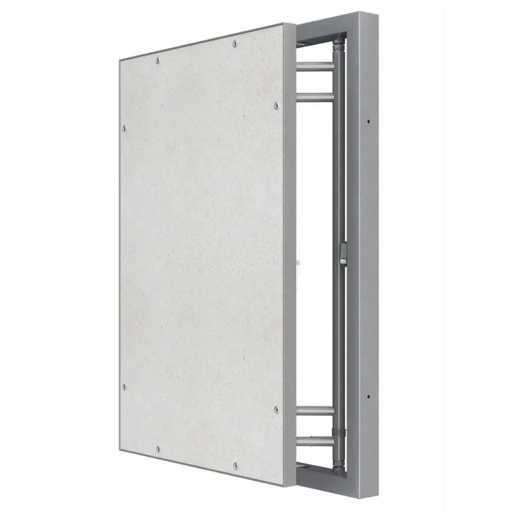 Фото Люк ревизионный Evecs D4060 ceramo steel сталь с покрытием цвет серый 40x60см Фото Люк ревизионный Evecs D4060 ceramo steel сталь с покрытием цвет серый 40x60см
