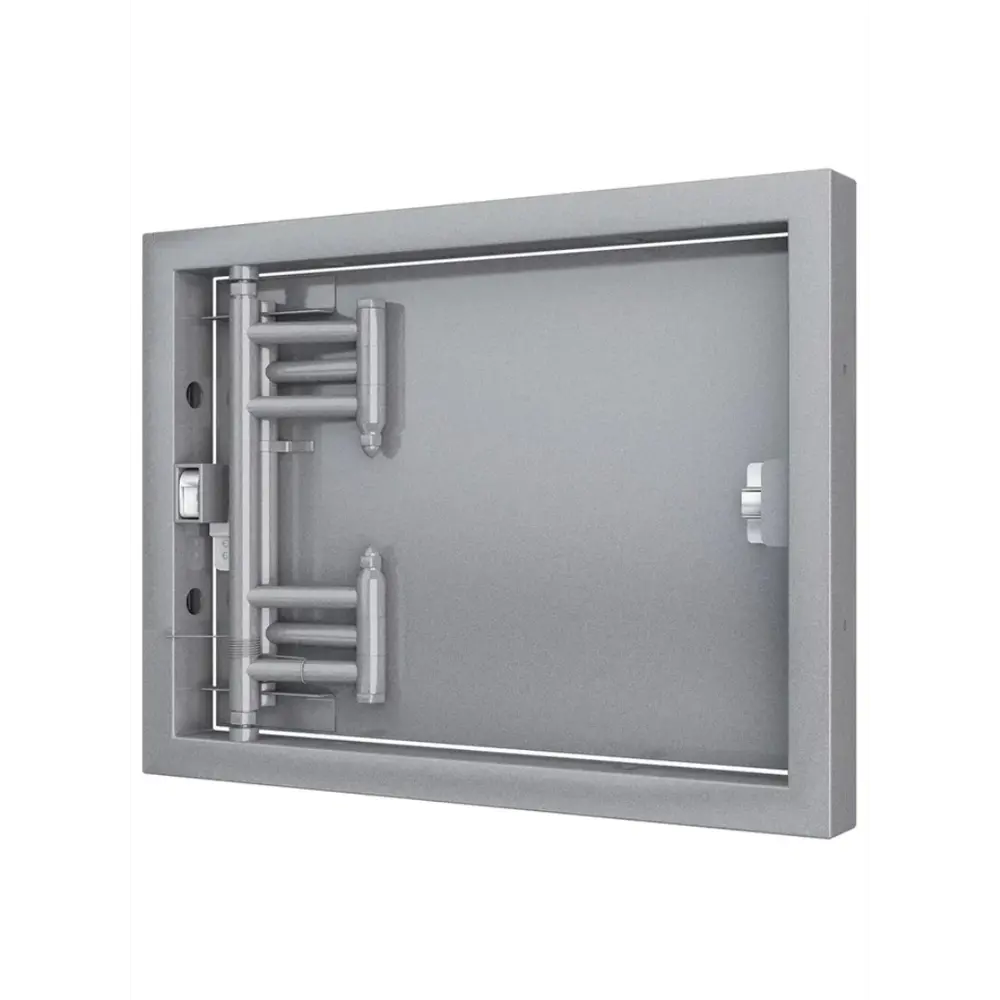 Фото 3 Люк ревизионный Evecs D5040 ceramo steel сталь с покрытием цвет серый 50x40см Фото 3 Люк ревизионный Evecs D5040 ceramo steel сталь с покрытием цвет серый 50x40см