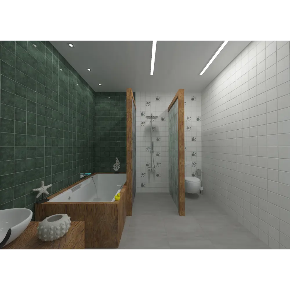 Фото 2 Плитка Kerlife Smalto Плитка Smalto Decor 2 Verde 15x15см 0.9 м² цвет Verde, цена за упаковку Фото 2 Плитка Kerlife Smalto Плитка Smalto Decor 2 Verde 15x15см 0.9 м² цвет Verde, цена за упаковку