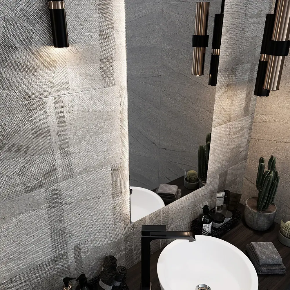 Фото 2 Плитка Керамин Самум CDB00028577 30x90см 1.35 м² цвет светло-бежевый, цена за упаковку Фото 2 Плитка Керамин Самум CDB00028577 30x90см 1.35 м² цвет светло-бежевый, цена за упаковку
