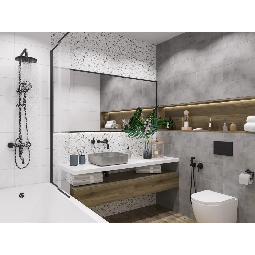 Фото 3 Облицовочная плитка Culto Ecta УТ-99903651 20x40см 1.2 м² цвет разноцветный, цена за упаковку Фото 3 Облицовочная плитка Culto Ecta УТ-99903651 20x40см 1.2 м² цвет разноцветный, цена за упаковку