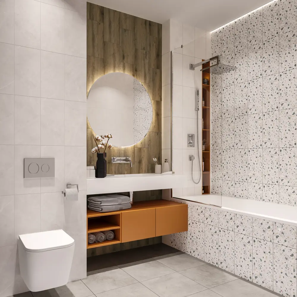 Фото 2 Облицовочная плитка Culto Ecta УТ-99903646 20x40см 1.2 м² цвет бежевый, цена за упаковку Фото 2 Облицовочная плитка Culto Ecta УТ-99903646 20x40см 1.2 м² цвет бежевый, цена за упаковку
