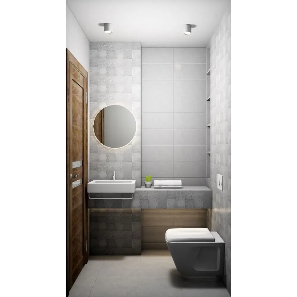 Фото 3 Плитка Керамин Тоскана CDB00018878 20x50см 1.4 м² цвет серый