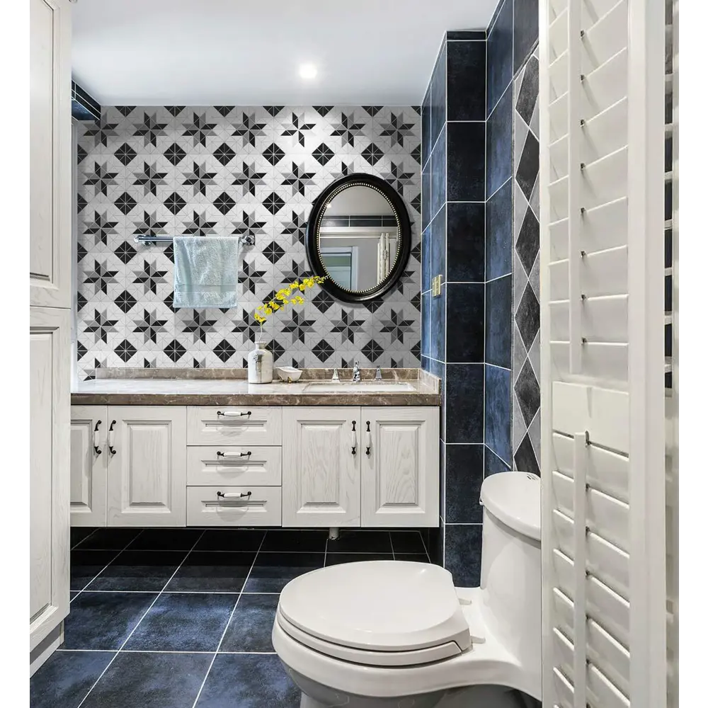 Фото 6 Декоративная мозаика Starmosaic Albion astra grey 1236002 25.9x25.9см цвет Разноцветный Фото 6 Декоративная мозаика Starmosaic Albion astra grey 1236002 25.9x25.9см цвет Разноцветный