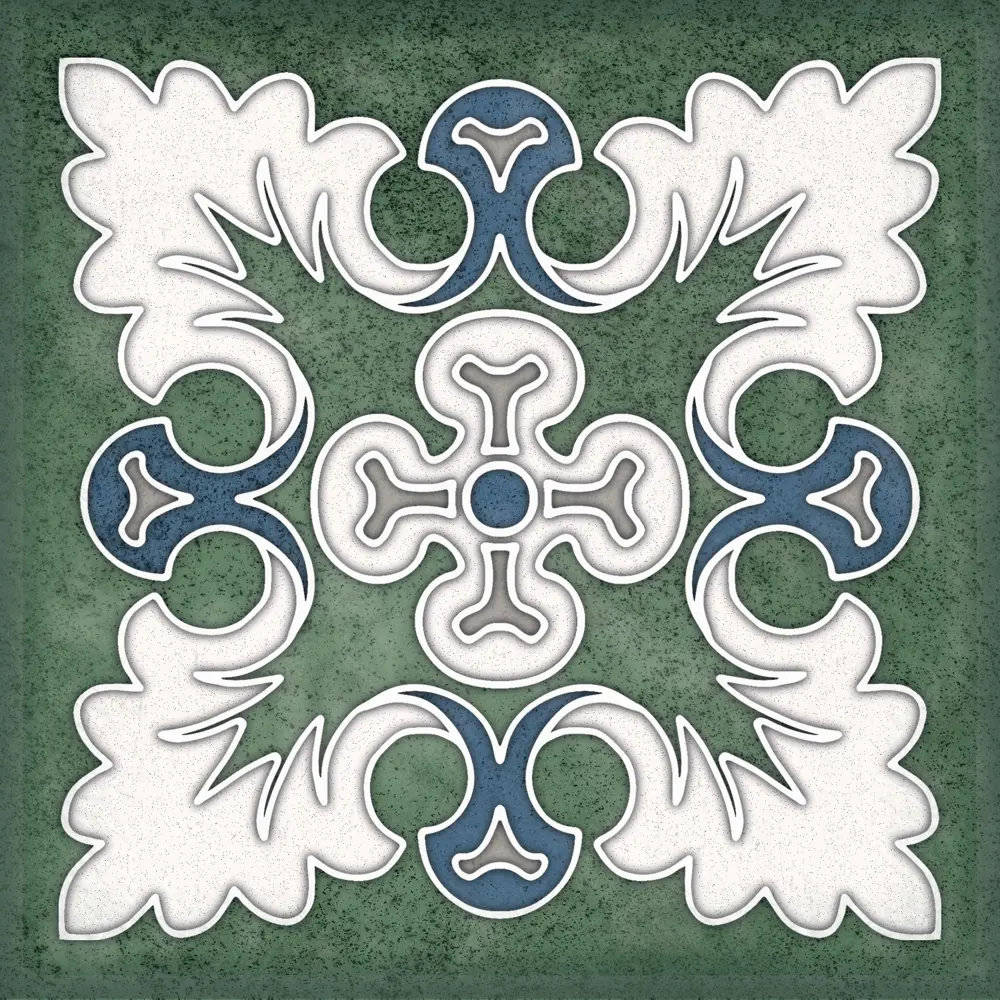 Фото Керамическая плитка Керлайф Smalto Decor 1 Verde 15x15см 0.9 м² цвет зеленый, цена за упаковку Фото Керамическая плитка Керлайф Smalto Decor 1 Verde 15x15см 0.9 м² цвет зеленый, цена за упаковку