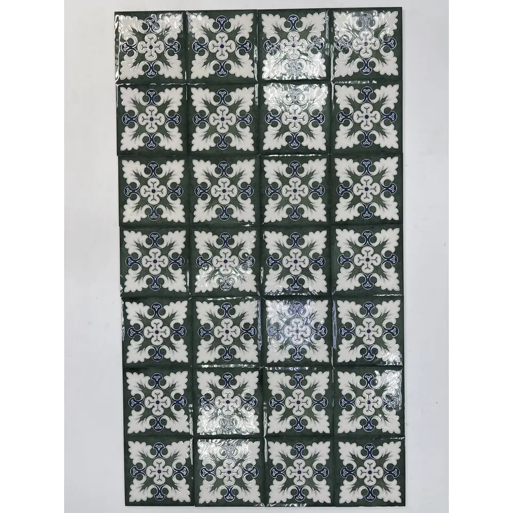 Фото 2 Керамическая плитка Керлайф Smalto Decor 1 Verde 15x15см 0.9 м² цвет зеленый, цена за упаковку Фото 2 Керамическая плитка Керлайф Smalto Decor 1 Verde 15x15см 0.9 м² цвет зеленый, цена за упаковку