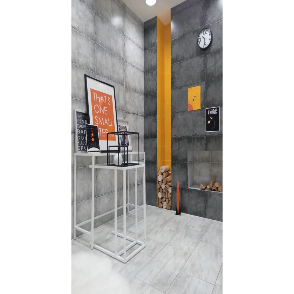 Фото Керамическая плитка Керамин Мегаполис CDB00013534 60x30см 1.98 м² цвет светло -серый, цена за упаковку Фото Керамическая плитка Керамин Мегаполис CDB00013534 60x30см 1.98 м² цвет светло -серый, цена за упаковку