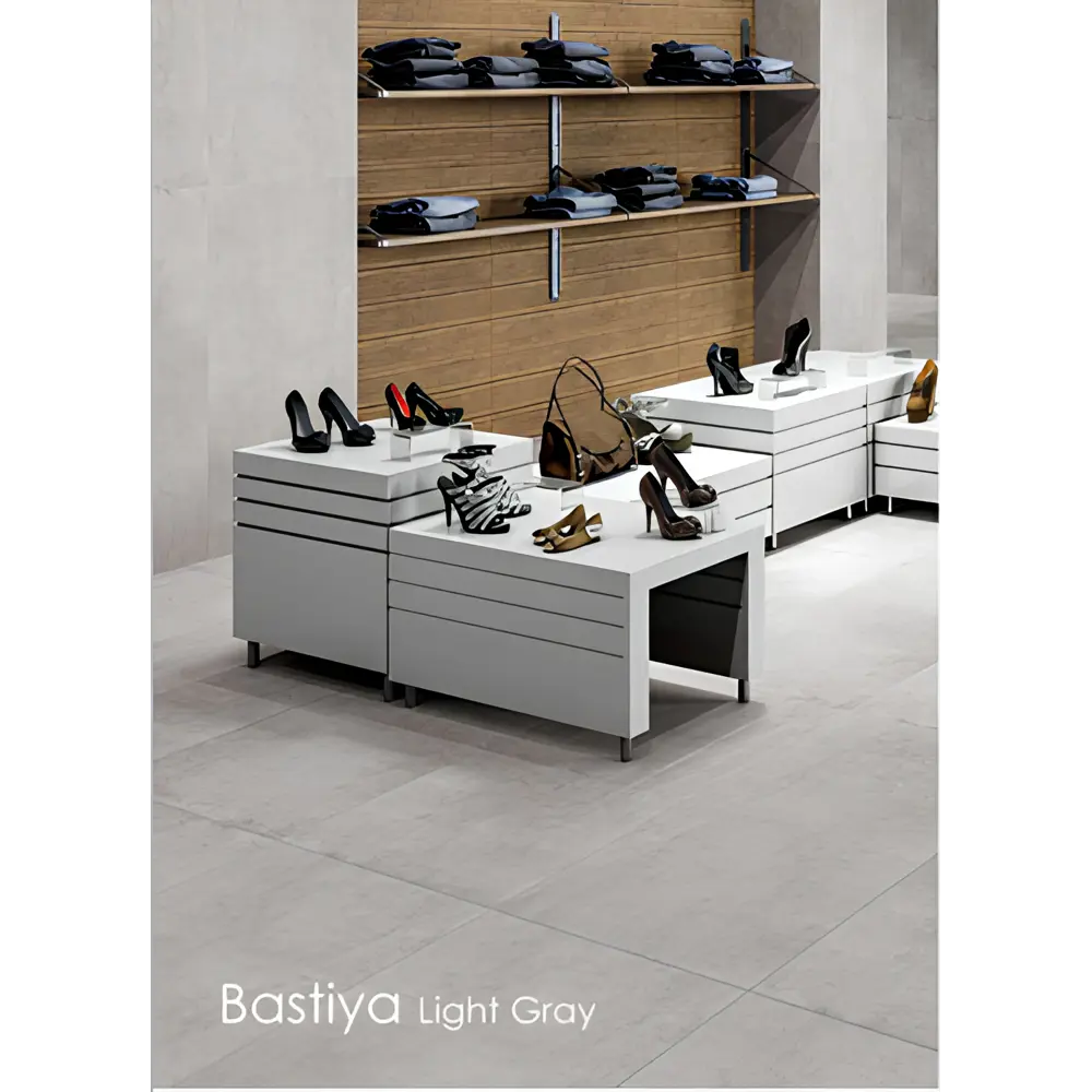 Фото Керамогранит Tvetra Bastiya Light Gray 60x120см цвет светло-серый, цена за упаковку Фото Керамогранит Tvetra Bastiya Light Gray 60x120см цвет светло-серый, цена за упаковку