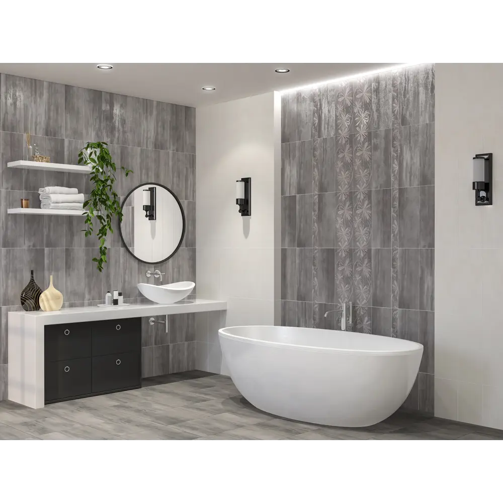 Фото 5 Напольная плитка Azori Sonnet 507903002 42x42см цвет разноцветный, цена за упаковку Фото 5 Напольная плитка Azori Sonnet 507903002 42x42см цвет разноцветный, цена за упаковку