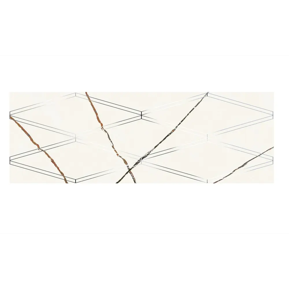 Фото 4 Декор плиточный настенный Eletto ceramica Bianco covelano 588122001prm 24.2x70см цвет белый Фото 4 Декор плиточный настенный Eletto ceramica Bianco covelano 588122001prm 24.2x70см цвет белый