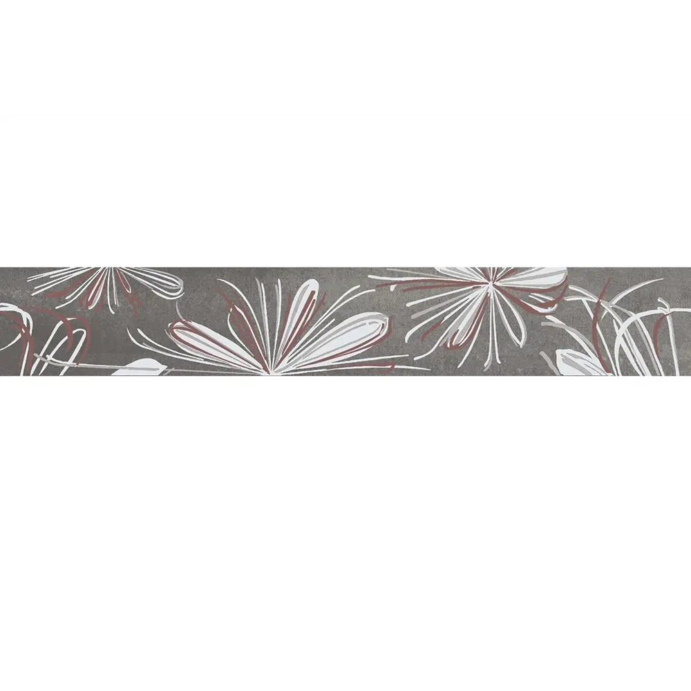 Фото 3 Бордюр Azori Sonnet 587901001prm 6.2x50.5см цвет серый Фото 3 Бордюр Azori Sonnet 587901001prm 6.2x50.5см цвет серый
