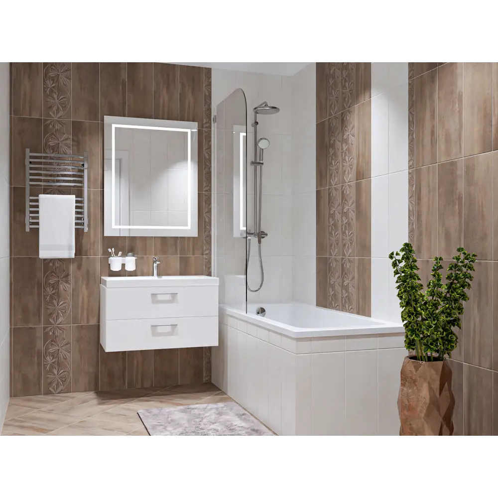Фото Напольная плитка Azori Sonnet 507893002ekb 42x42см цвет бежевый, цена за упаковку Фото Напольная плитка Azori Sonnet 507893002ekb 42x42см цвет бежевый, цена за упаковку
