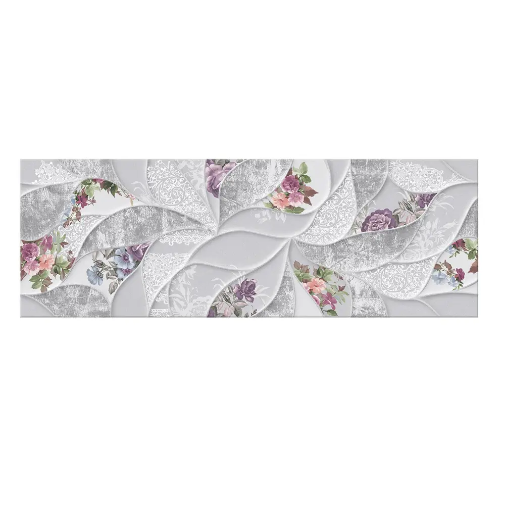 Фото 3 Настенная плитка Eletto ceramica Malwiya 506961101prm 24.2x70см цвет серый, цена за упаковку Фото 3 Настенная плитка Eletto ceramica Malwiya 506961101prm 24.2x70см цвет серый, цена за упаковку