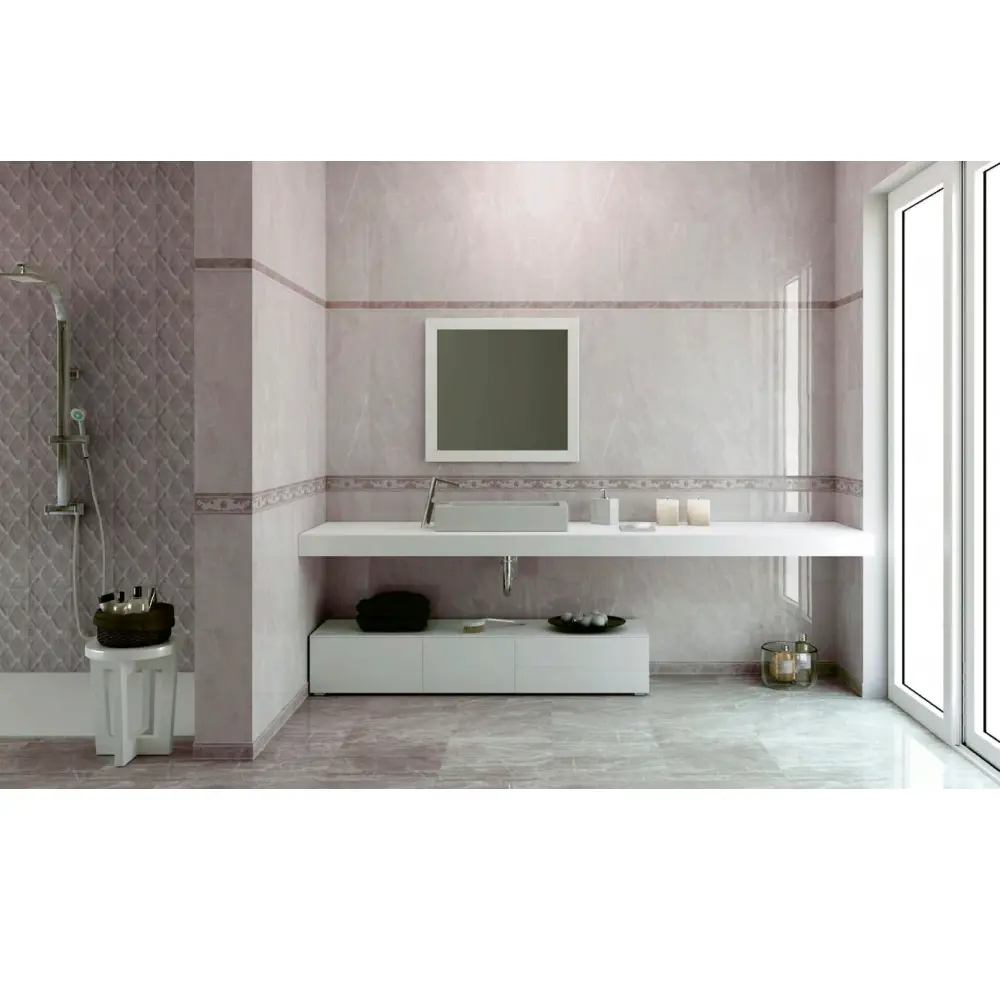 Фото 2 Керамическая плитка Granito BLADE Perlaekb 25x50см цвет бежевый, кремовый, цена за упаковку Фото 2 Керамическая плитка Granito BLADE Perlaekb 25x50см цвет бежевый, кремовый, цена за упаковку