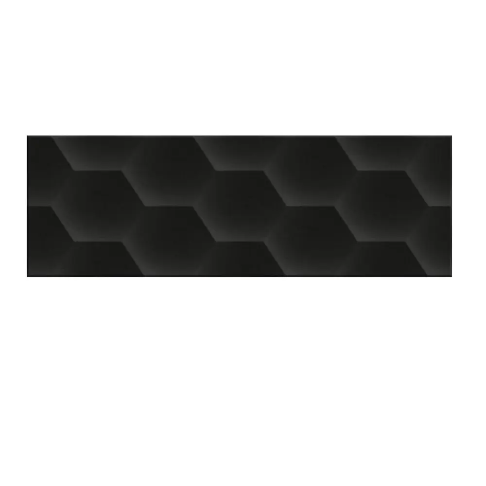 Фото 2 Керамическая плитка Granito Soft Geom blackekb 20x60см цвет черный, цена за упаковку Фото 2 Керамическая плитка Granito Soft Geom blackekb 20x60см цвет черный, цена за упаковку