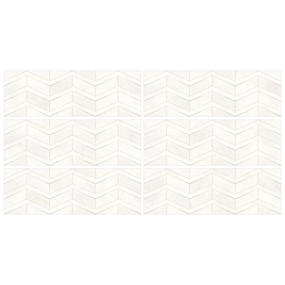 Фото 4 Плитка Delacora Evan WT15EVA05R 24x74см цвет белый, цена за упаковку Фото 4 Плитка Delacora Evan WT15EVA05R 24x74см цвет белый, цена за упаковку