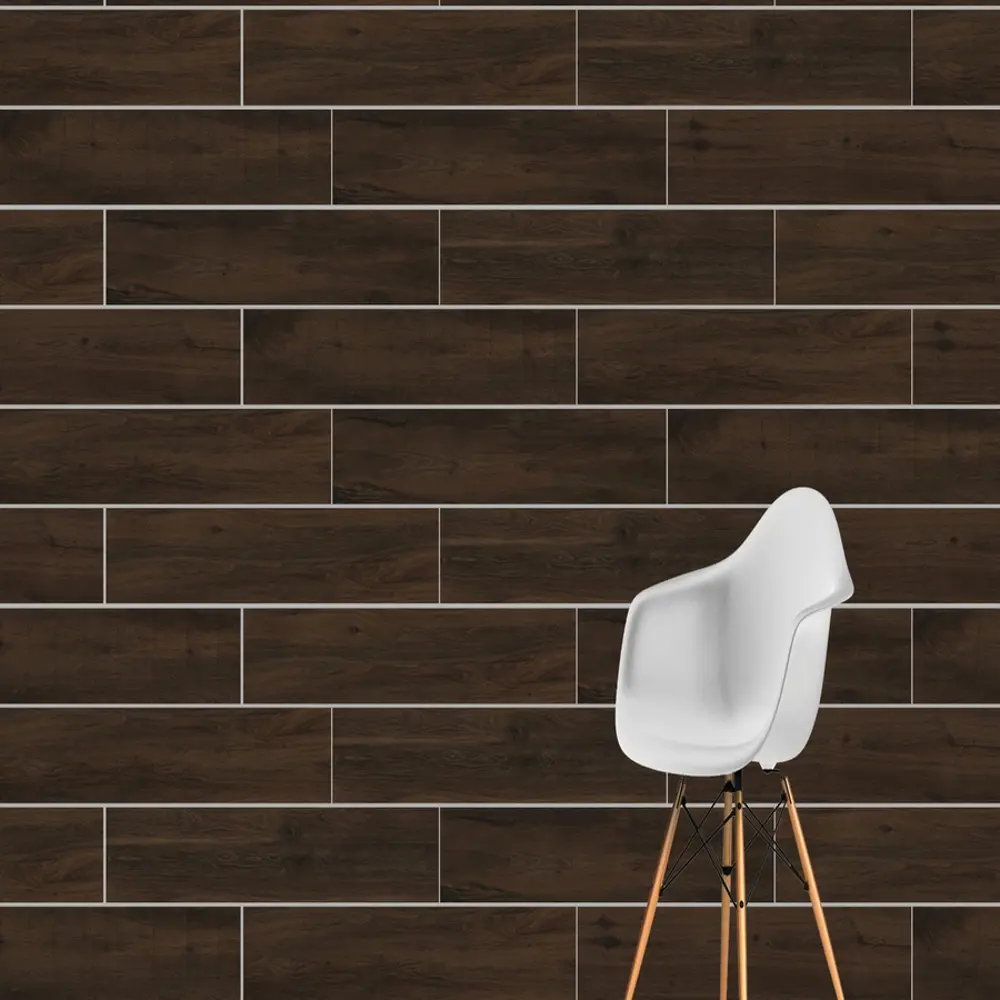 Фото 2 Керамогранит Vitra Aspenwood 20x120 K946244R0001VTEP 20x120см цвет темно-коричневый