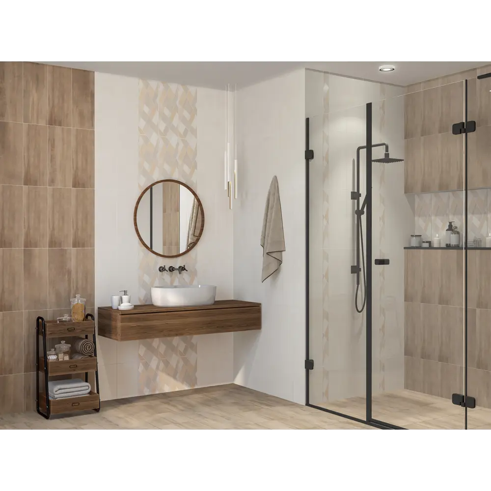 Фото Бордюр Azori 587891002tmn Sonnet 6.20x50.50 см, цвет Бежевый Фото Бордюр Azori 587891002tmn Sonnet 6.20x50.50 см, цвет Бежевый